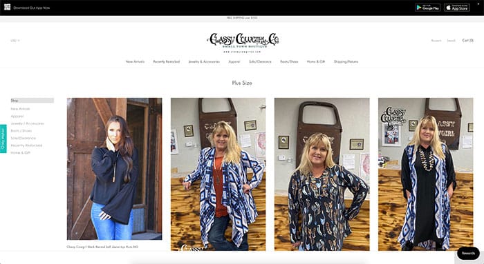 classy cowgirl co small town boutique