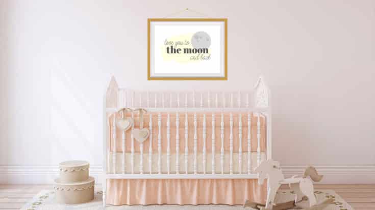 4 Adorable Free Nursery Wall Art Printables (PDF Download)