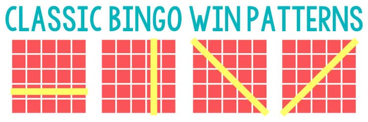 classic bingo win patterns
