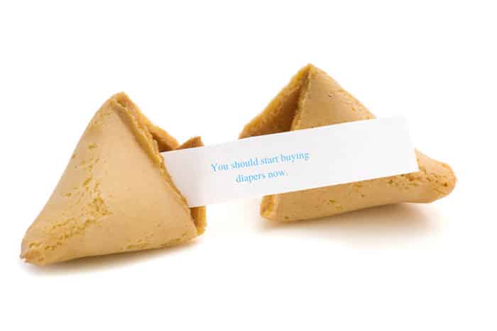 fortune cookie pregnancy announcement