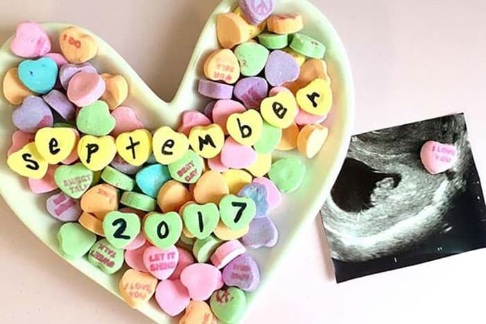 sweetheart candy pregnancy announcement