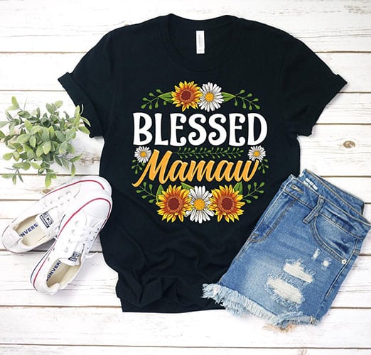 blessed mamaw shirt