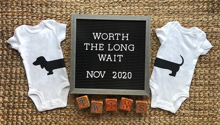 Bump and Beyond Designs Surprise Pregnancy Announcement Grandparents Oh Baby 