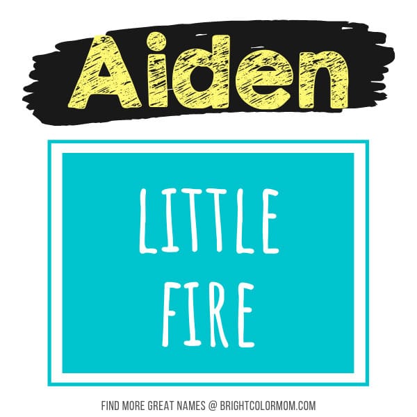Aiden: little fire