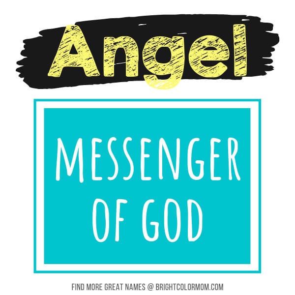 Angel: messenger of God