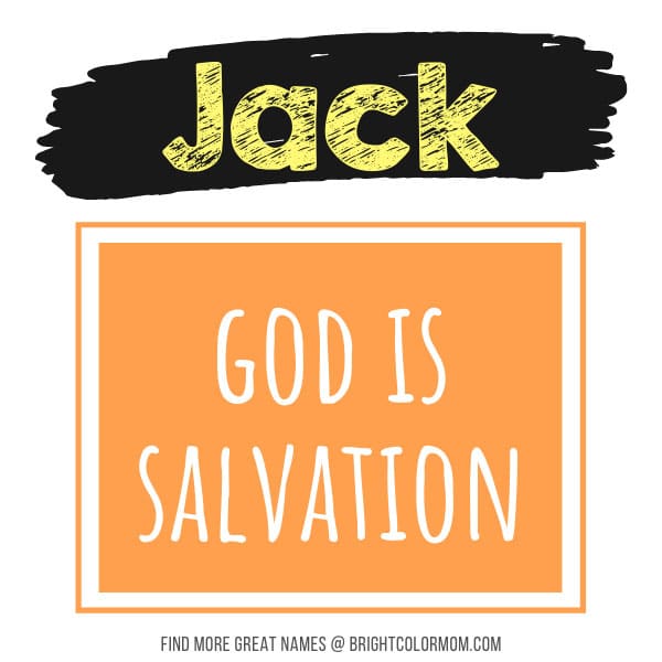 Jack: God is salvation