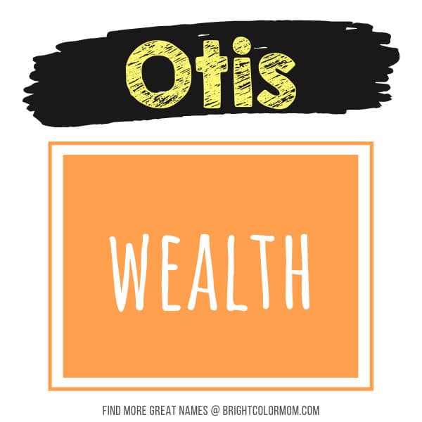Otis: wealth