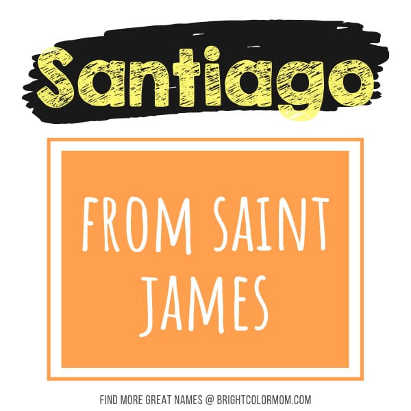 Santiago: from Saint James