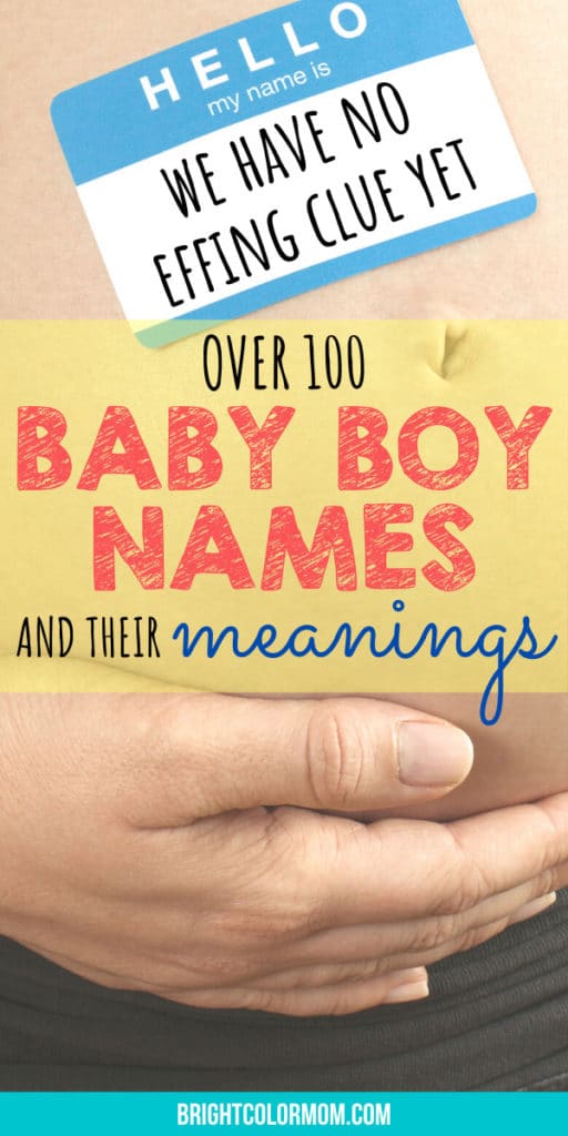 baby boy names and meanings