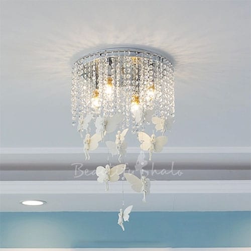 Pick The Perfect Chandelier For A Baby Girl Nursery - Baby Girl Room Ceiling Light