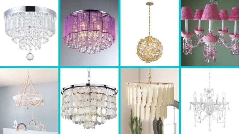 Pick the Perfect Chandelier for a Baby Girl Nursery
