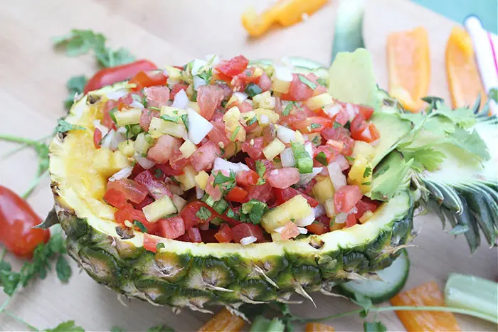 watermelon pineapple salsa