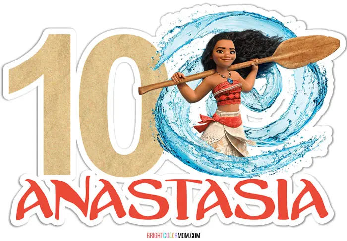 15 Simple Moana Cake Ideas With Tutorials Free Toppers