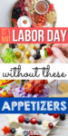 Labor Day appetizers pin