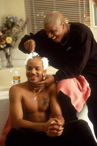 murray from clueless getting his head shaved with braces