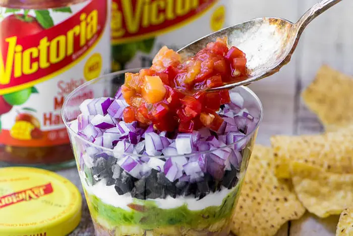 7 layer dip cups