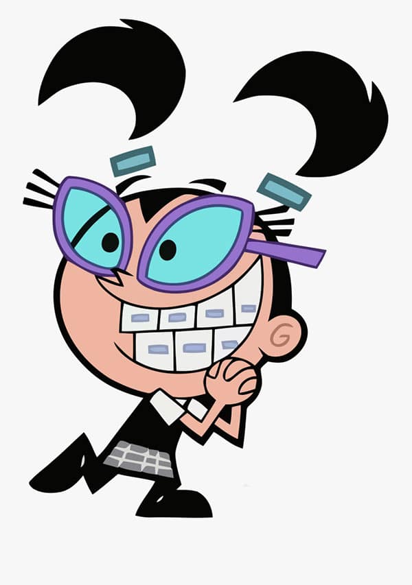 tootie from fairly oddparents with braces