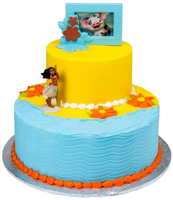 15 Simple Moana Cake Ideas With Tutorials Free Toppers