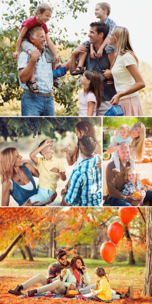 fall family photo location ideas