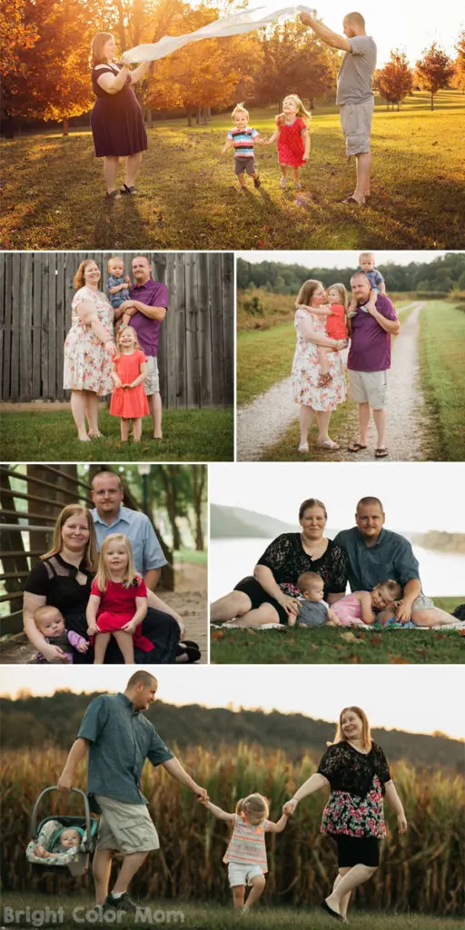 fall family portrait location ideas