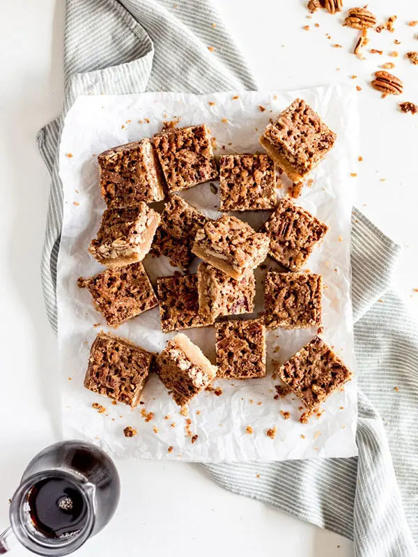 maple pecan bars