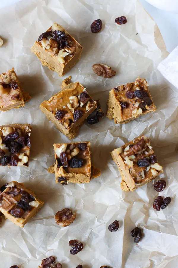 pumpkin peanut butter fudge