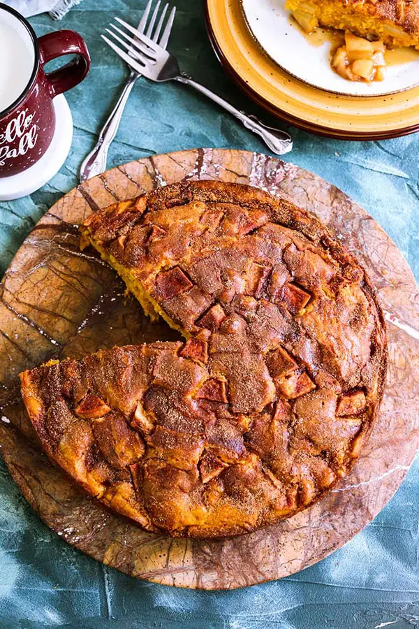 pumpkin apple cake