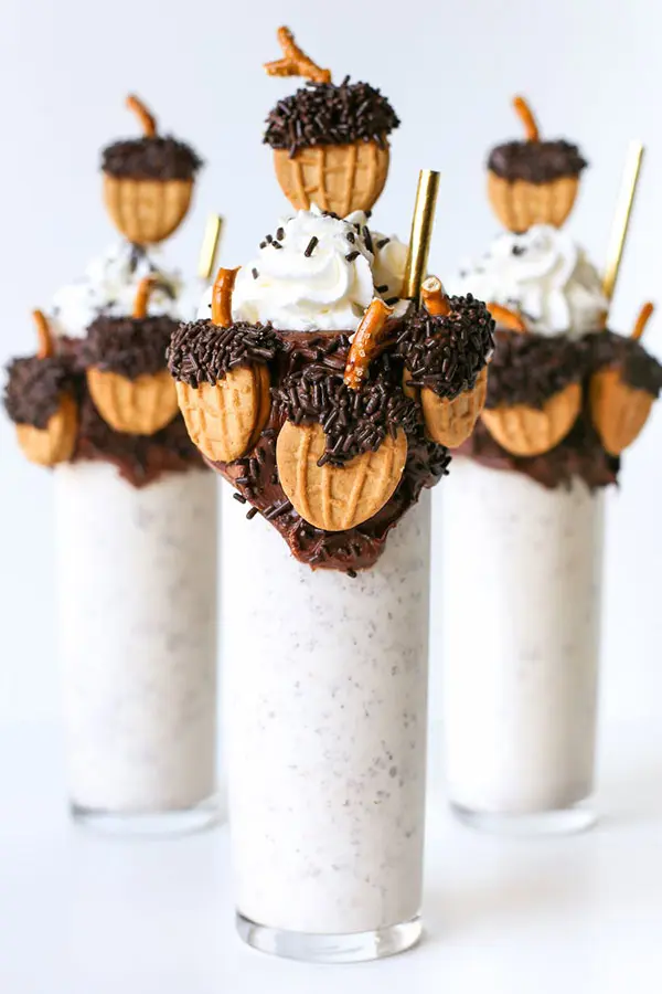 bourbon butter pecan milkshake