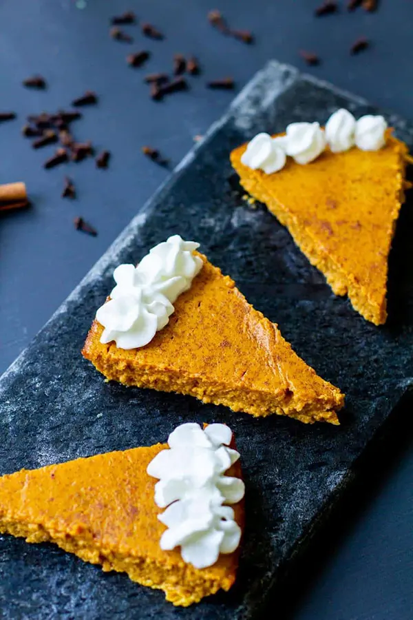 crustless pumpkin pie