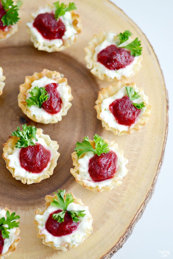 cranberry cream cheese appetizer
