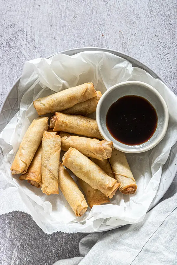 air fryer egg rolls