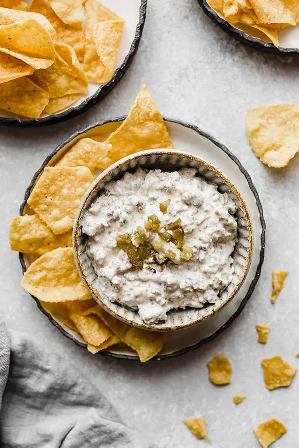 cream cheese sausage dip