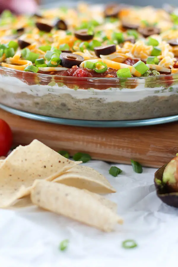 keto 7-layer taco dip