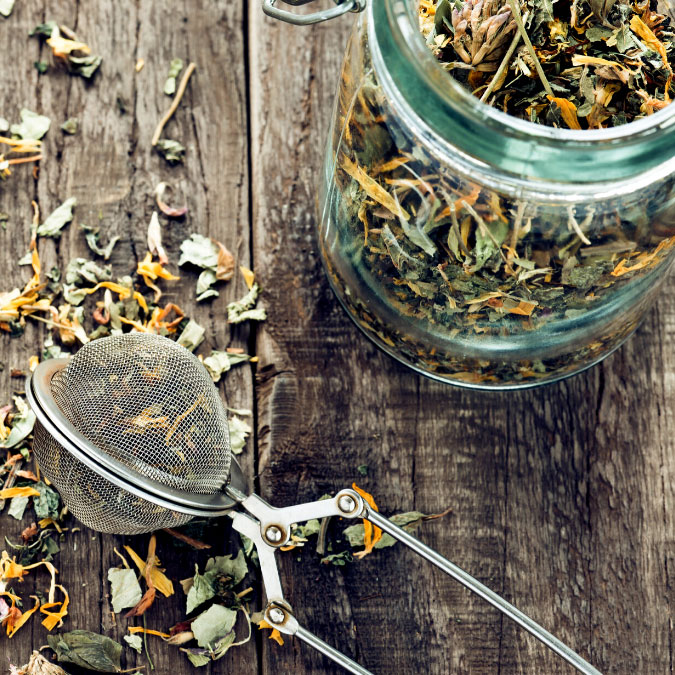 fertility tea recipe with dried herbs