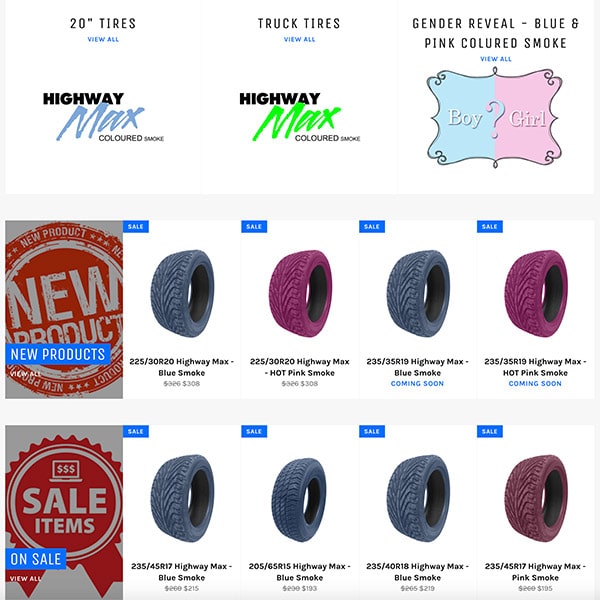 Pink Gender Reveal Burnouts Colored Smoke Tire Ideas For Cars and Motorcycles