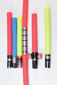 Pool Noodle Lightsaber: An Easy Star Wars Craft for Kids