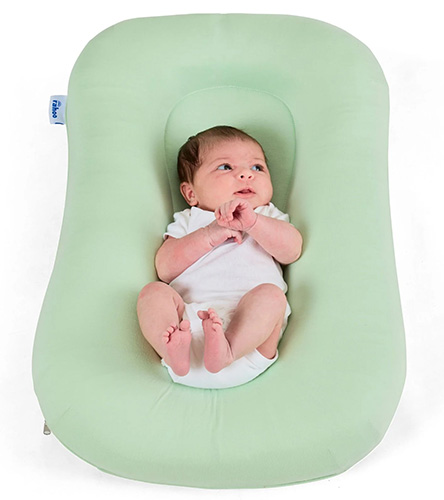 a Rahoo Learn and Lounge baby nest