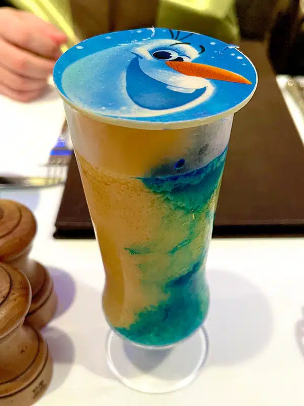 the Worth Melting For mocktail from Arendelle