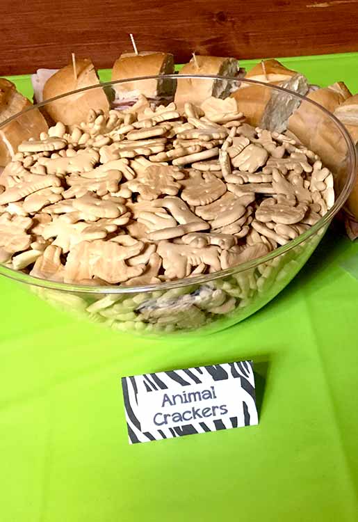 a bowl of Animal Crackers