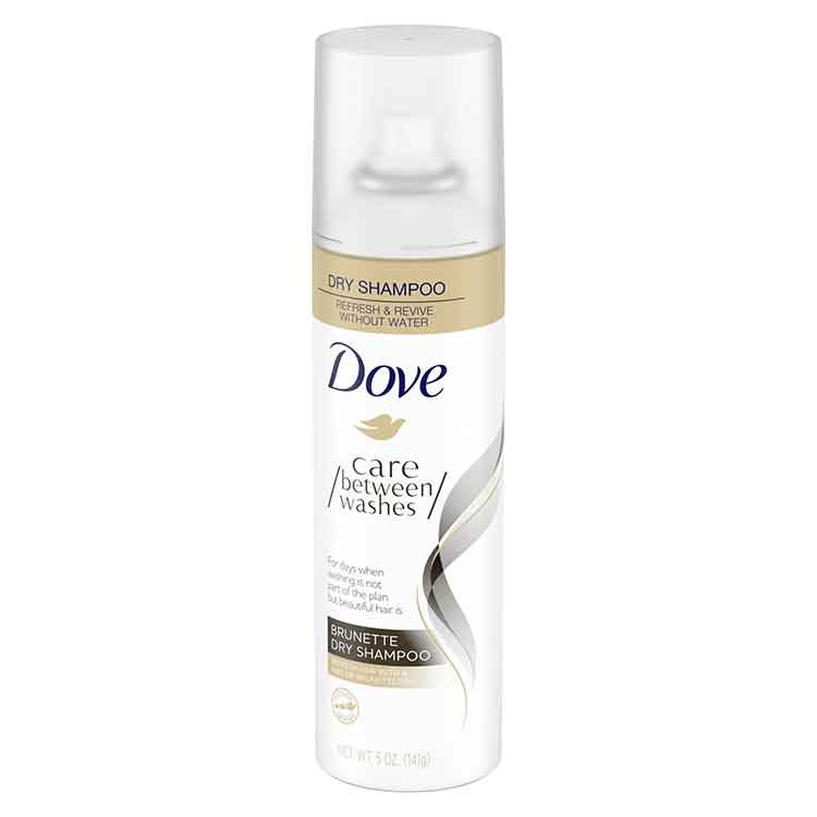 Dove brunette dry shampoo
