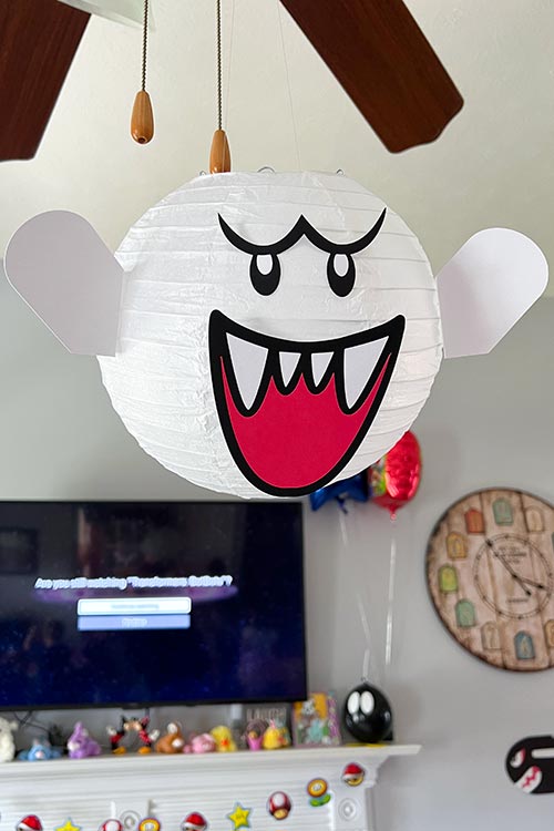 a DIY Mario Boo