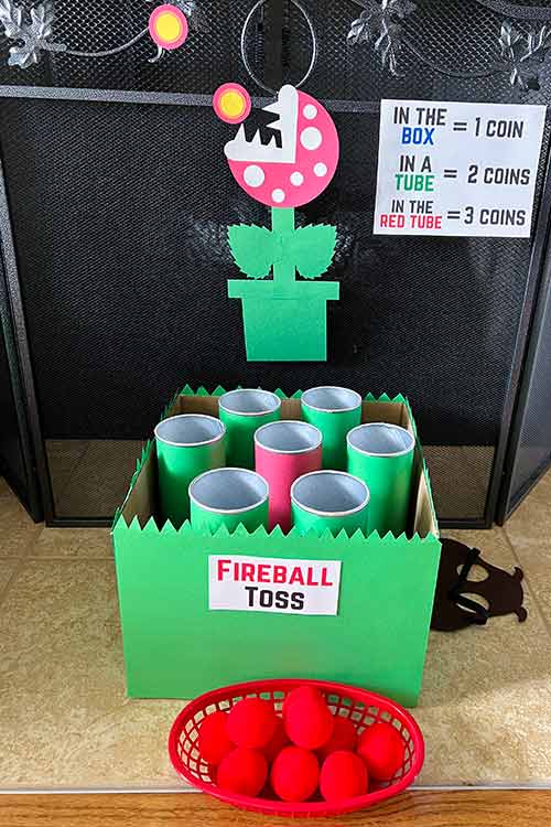 a ball-toss party game