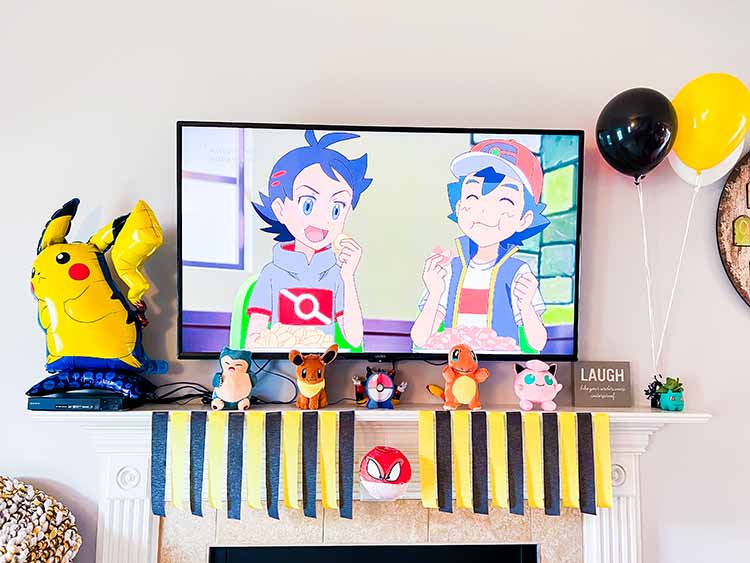 Pokemon party decorations