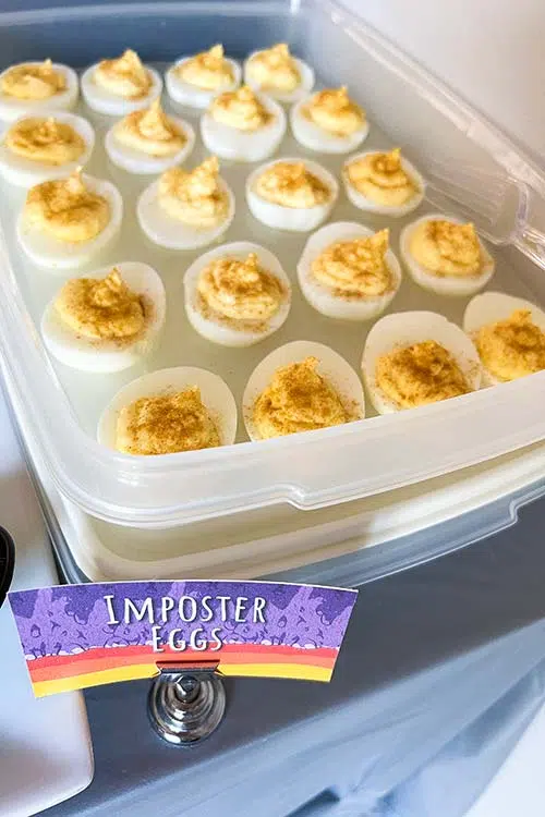 deviled eggs