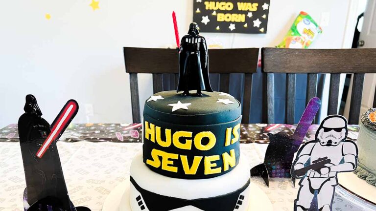 An At-Home DIY Star Wars Birthday Party That’s Out of This World