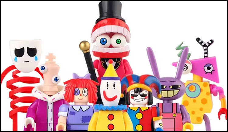 Amazing Digital Circus minifigures