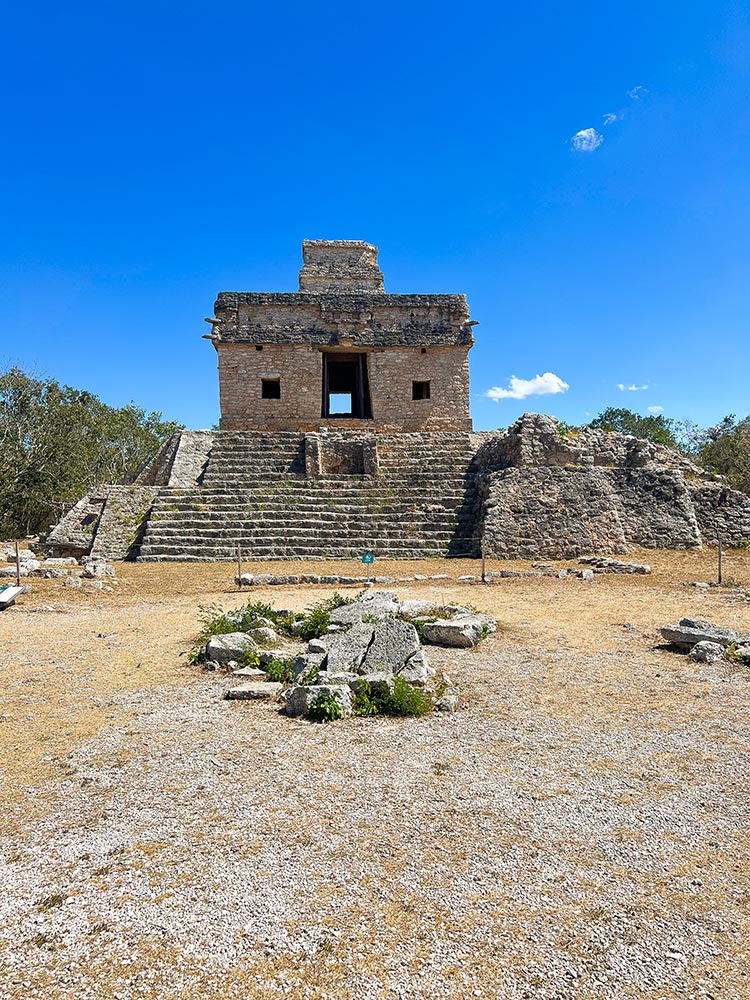 Temple of the Seven Dolls at Dzibilchaltun ruins